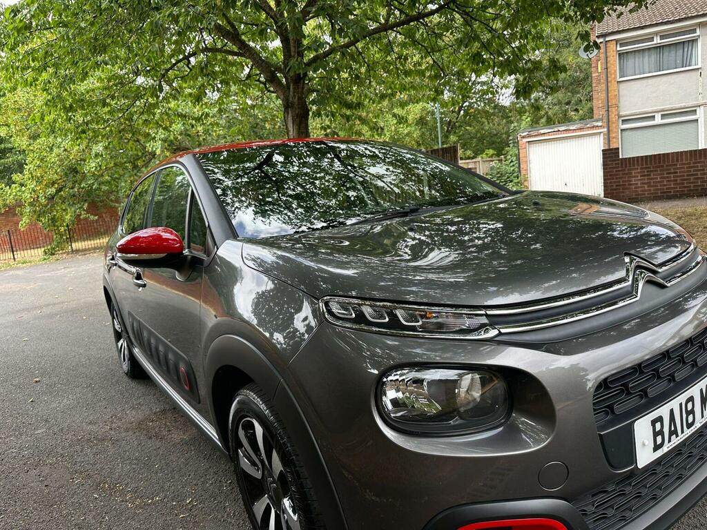 Citroen C3 Hatchback 1.2 Puretech Flair Euro 6 201818 BA18MTF Grey #6