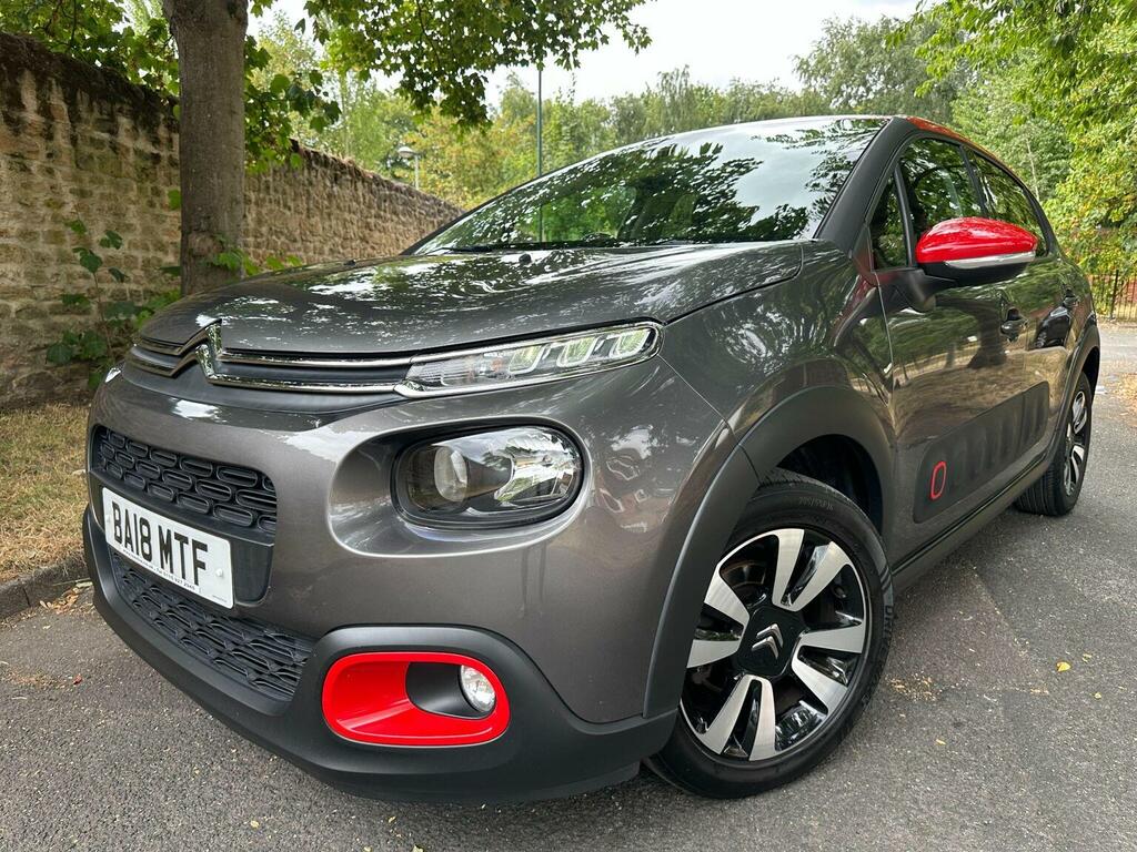 Citroen C3 Hatchback 1.2 Puretech Flair Euro 6 201818 BA18MTF Grey #3