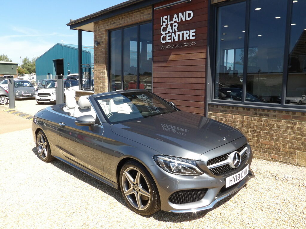 Mercedes-Benz C Class Cabriolet C300 Amg Line Premium Plus Grey #3