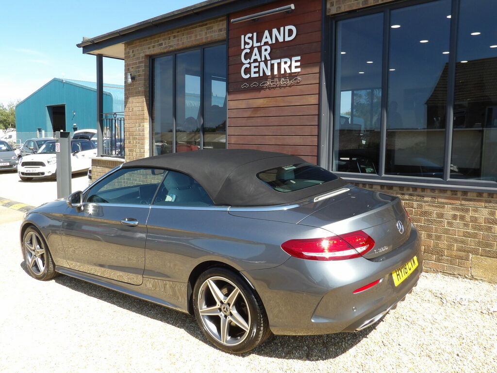 Mercedes-Benz C Class Cabriolet C300 Amg Line Premium Plus Grey #5