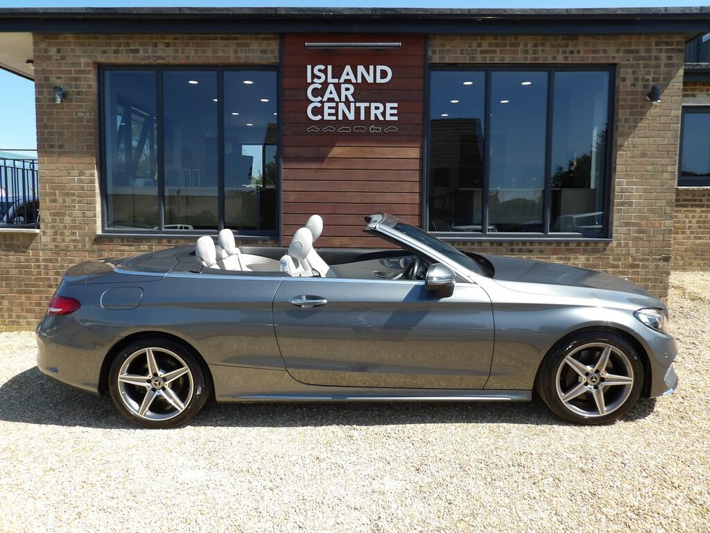 Mercedes-Benz C Class Cabriolet C300 Amg Line Premium Plus Grey #2