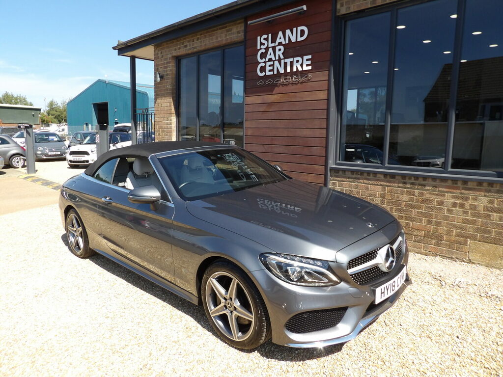Mercedes-Benz C Class Cabriolet C300 Amg Line Premium Plus Grey #4