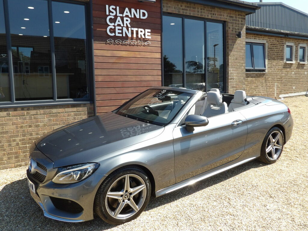 Mercedes-Benz C Class Cabriolet C300 Amg Line Premium Plus Grey #6