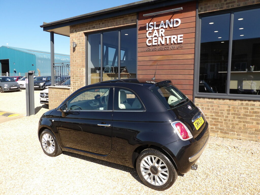 Fiat 500 1.2 Lounge Hatchback Euro 6 Ss Blue #3