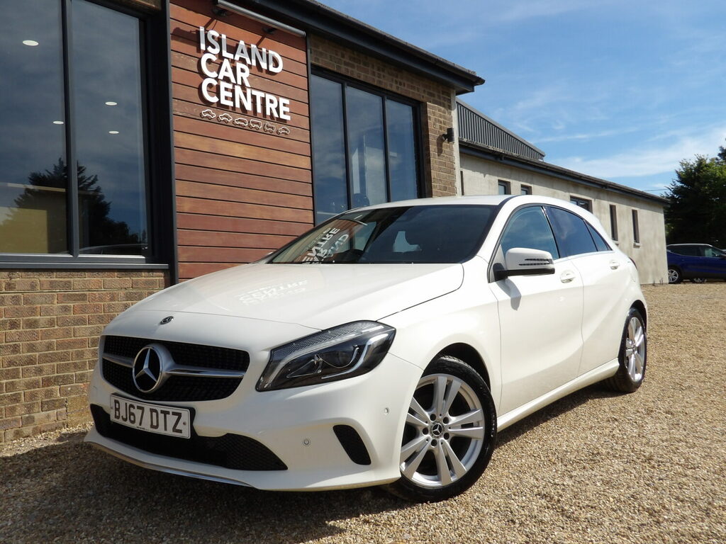 Mercedes-Benz A Class Hatchback A180d Sport Premium White #2