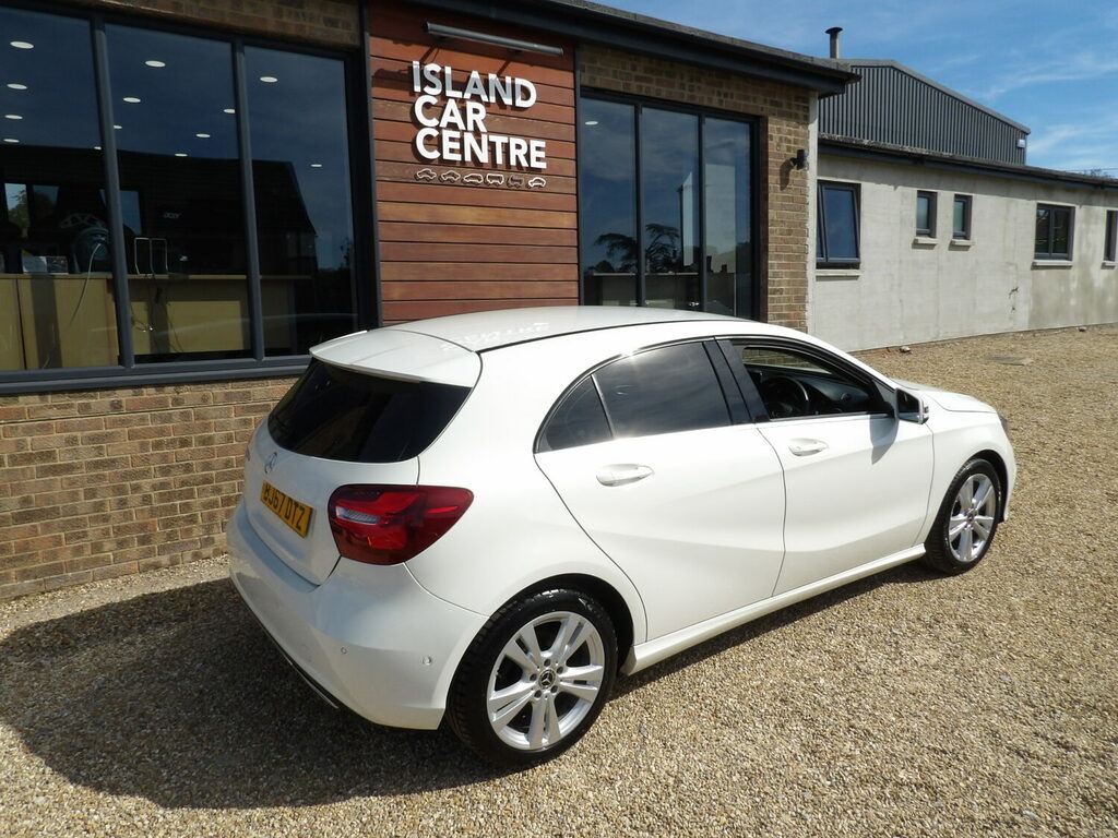 Mercedes-Benz A Class Hatchback A180d Sport Premium White #6