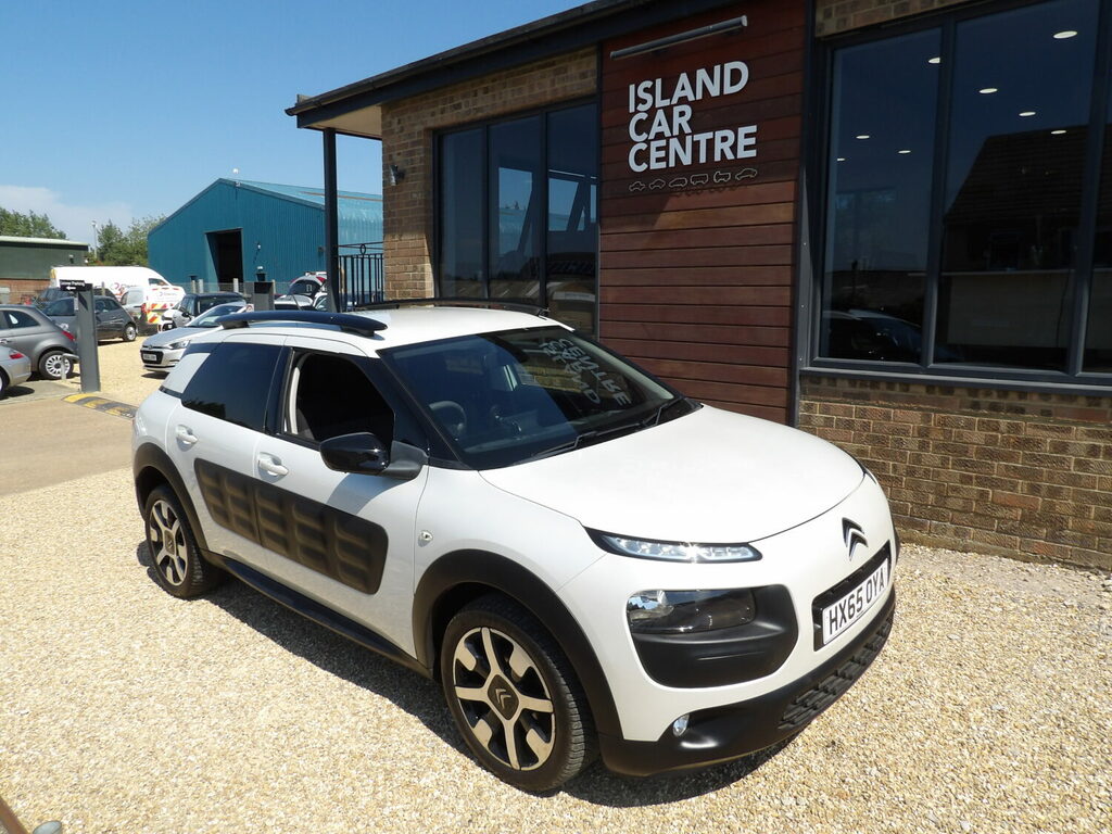 Citroen C4 Cactus Hatchback 1.6 Bluehdi Flair White #3