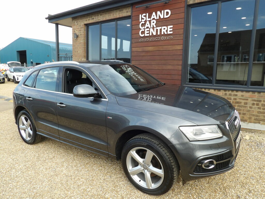 Audi Q5 Estate 2.0 Tdi Quattro S Line Grey #3