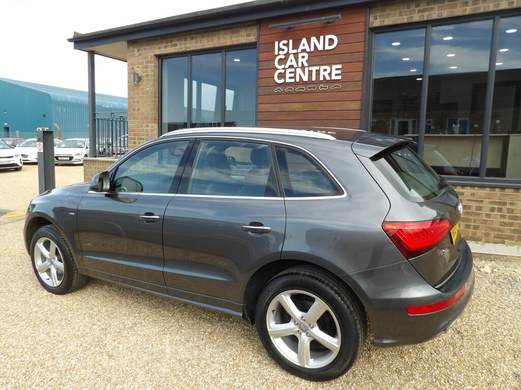 Audi Q5 Estate 2.0 Tdi Quattro S Line Grey #4