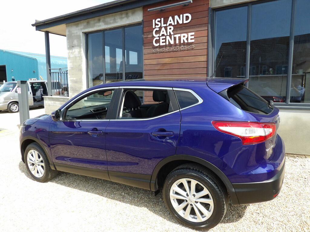 Nissan Qashqai Hatchback 1.2 Dig-t Acenta Premium Blue #4
