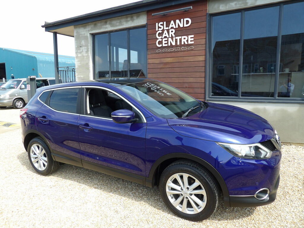 Nissan Qashqai Hatchback 1.2 Dig-t Acenta Premium Blue #3
