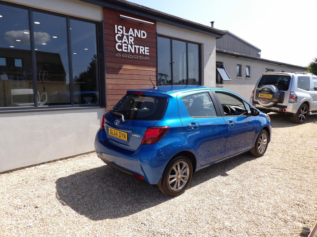 Toyota Yaris Hatchback 1.3 Vvt-i Icon Cvt DL64DYN Blue #5