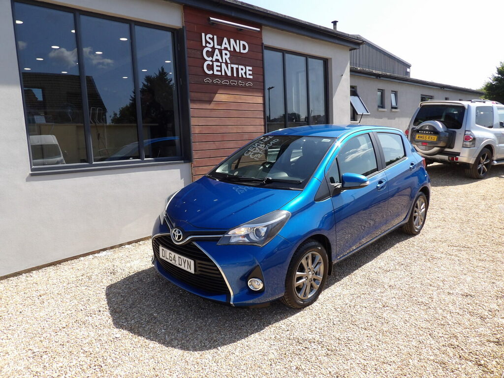 Toyota Yaris Hatchback 1.3 Vvt-i Icon Cvt DL64DYN Blue #4