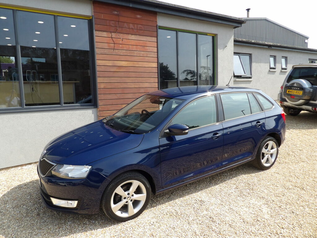Skoda Rapid Spaceback Hatchback 1.2 Tsi 90 Se Tech Dsg Blue #5