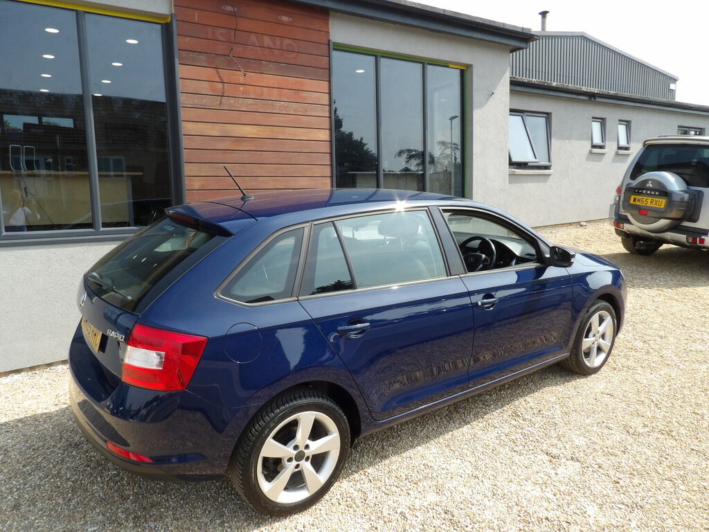 Skoda Rapid Spaceback Hatchback 1.2 Tsi 90 Se Tech Dsg Blue #6