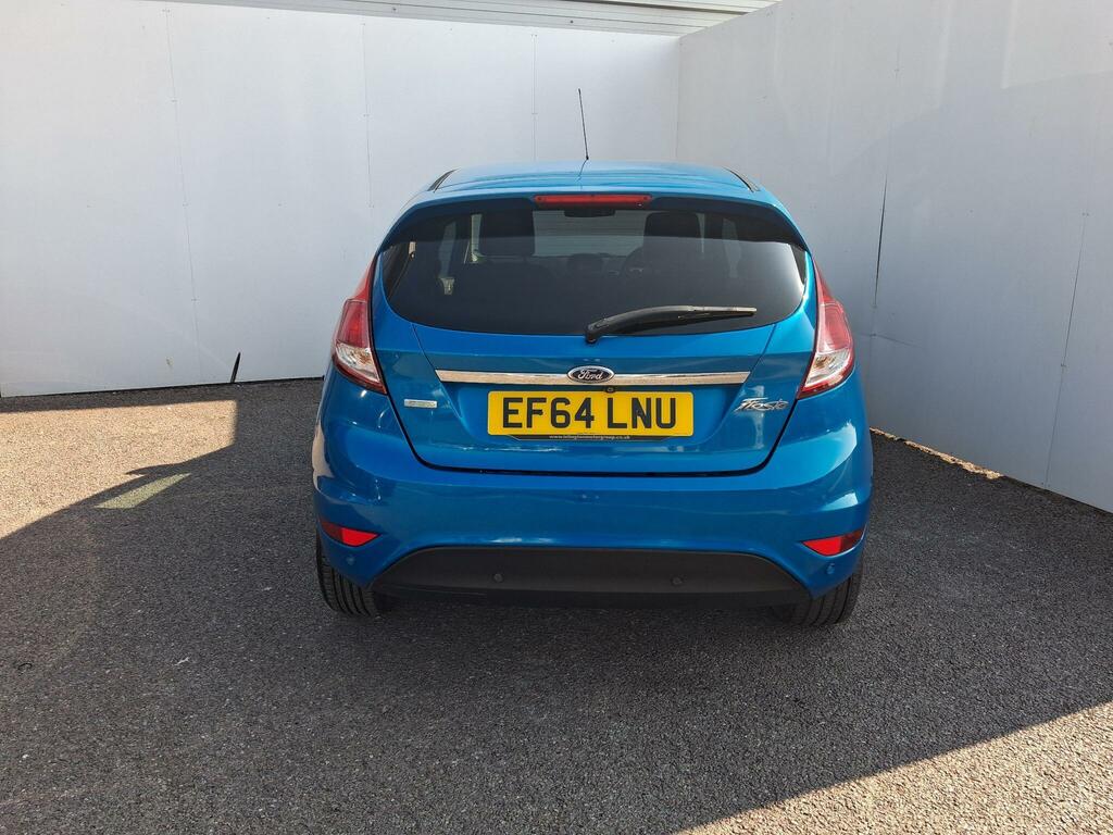 Ford Fiesta 1.0T Ecoboost Titanium X Hatchback Powe EF64LNU Blue #4