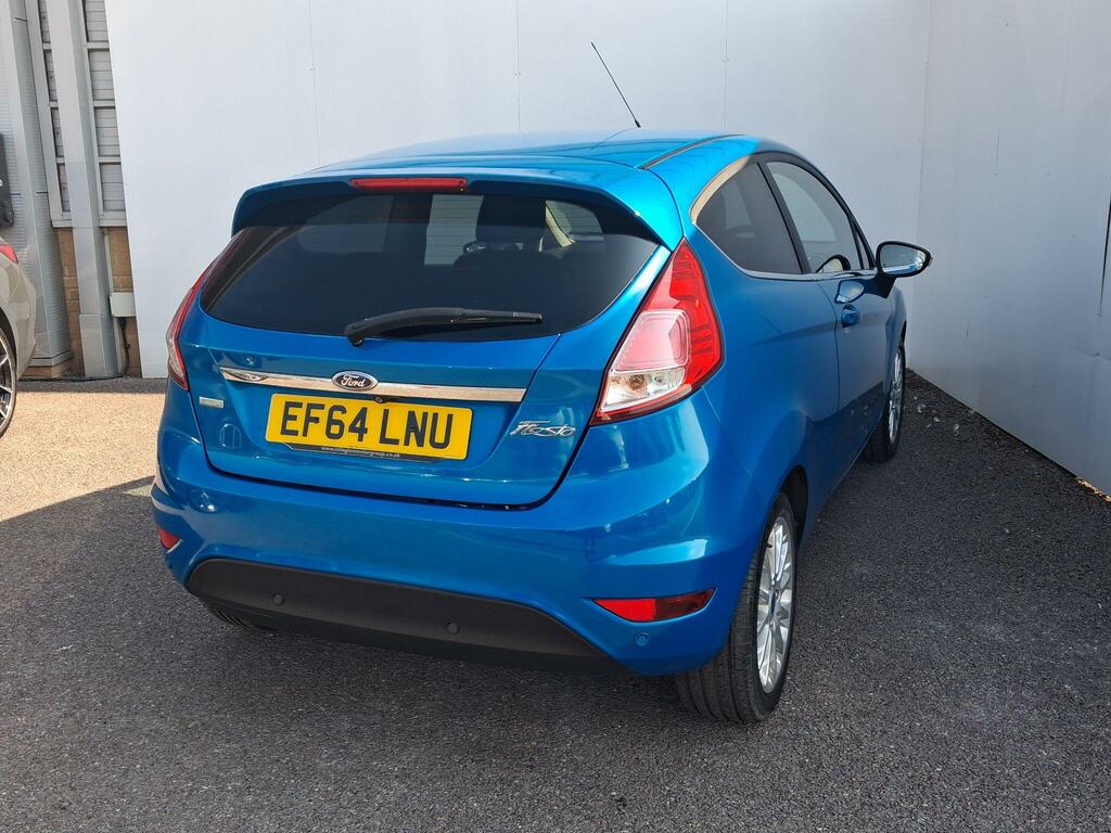 Ford Fiesta 1.0T Ecoboost Titanium X Hatchback Powe EF64LNU Blue #5