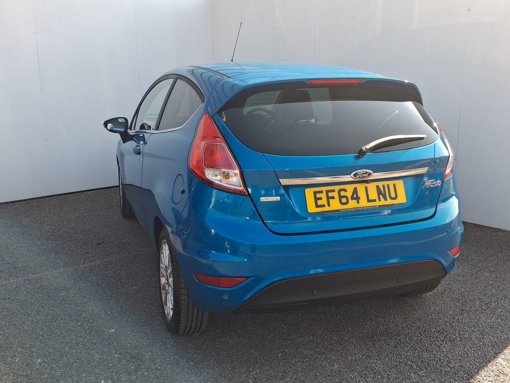 Ford Fiesta 1.0T Ecoboost Titanium X Hatchback Powe EF64LNU Blue #6