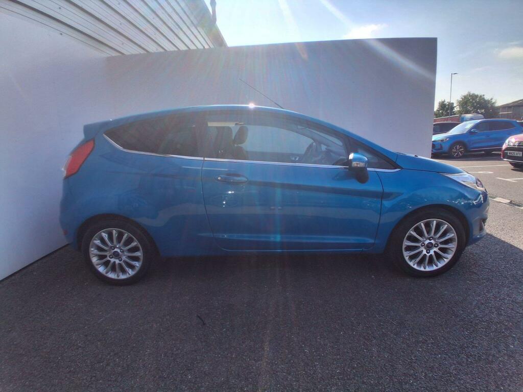 Ford Fiesta 1.0T Ecoboost Titanium X Hatchback Powe EF64LNU Blue #3