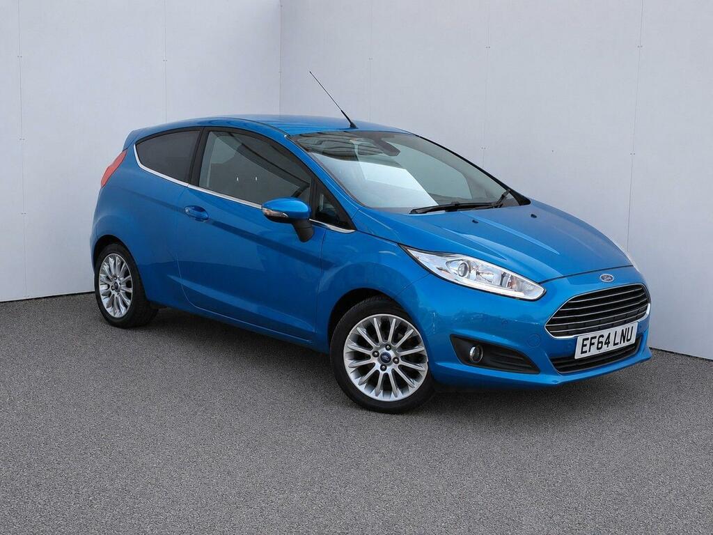 Ford Fiesta 1.0T Ecoboost Titanium X Hatchback Powe Blue