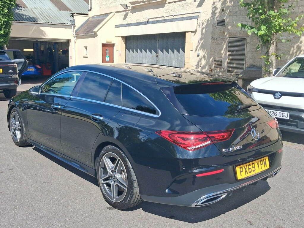 Mercedes-Benz CLA Class 2.0 Cla220 Amg Line Premium Shooting Brake 7G-dc PX69YPM Black #4