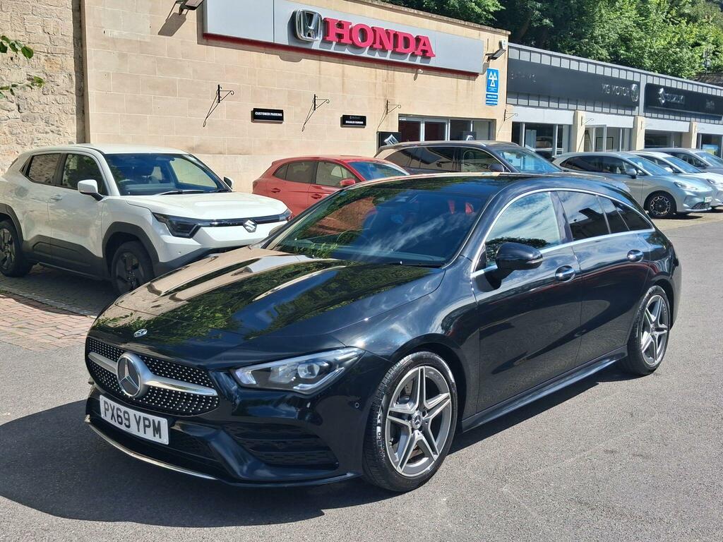 Mercedes-Benz CLA Class 2.0 Cla220 Amg Line Premium Shooting Brake 7G-dc PX69YPM Black #3