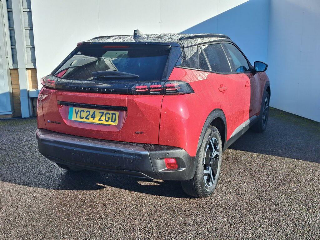 Peugeot e-2008 50Kwh Gt 7Kw Charger Red #6
