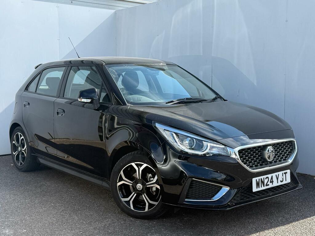 MG MG3 1.5 Vti-tech Exclusive Nav Hatchback Ma Black