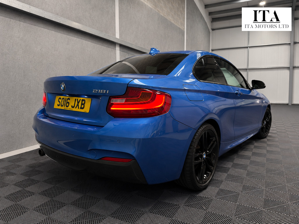BMW 2 Series Gran Coupe 1.5 218I M Sport Coupe Euro 6 S SO16JXB Blue #3