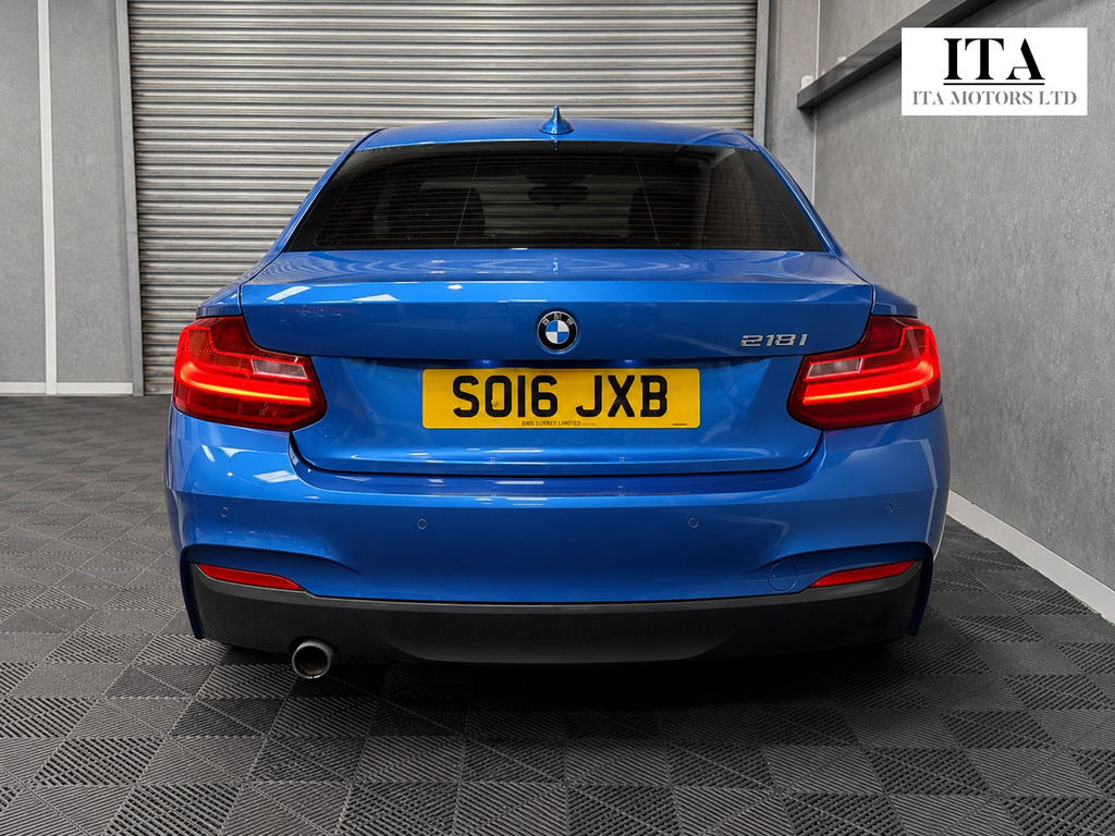BMW 2 Series Gran Coupe 1.5 218I M Sport Coupe Euro 6 S SO16JXB Blue #5
