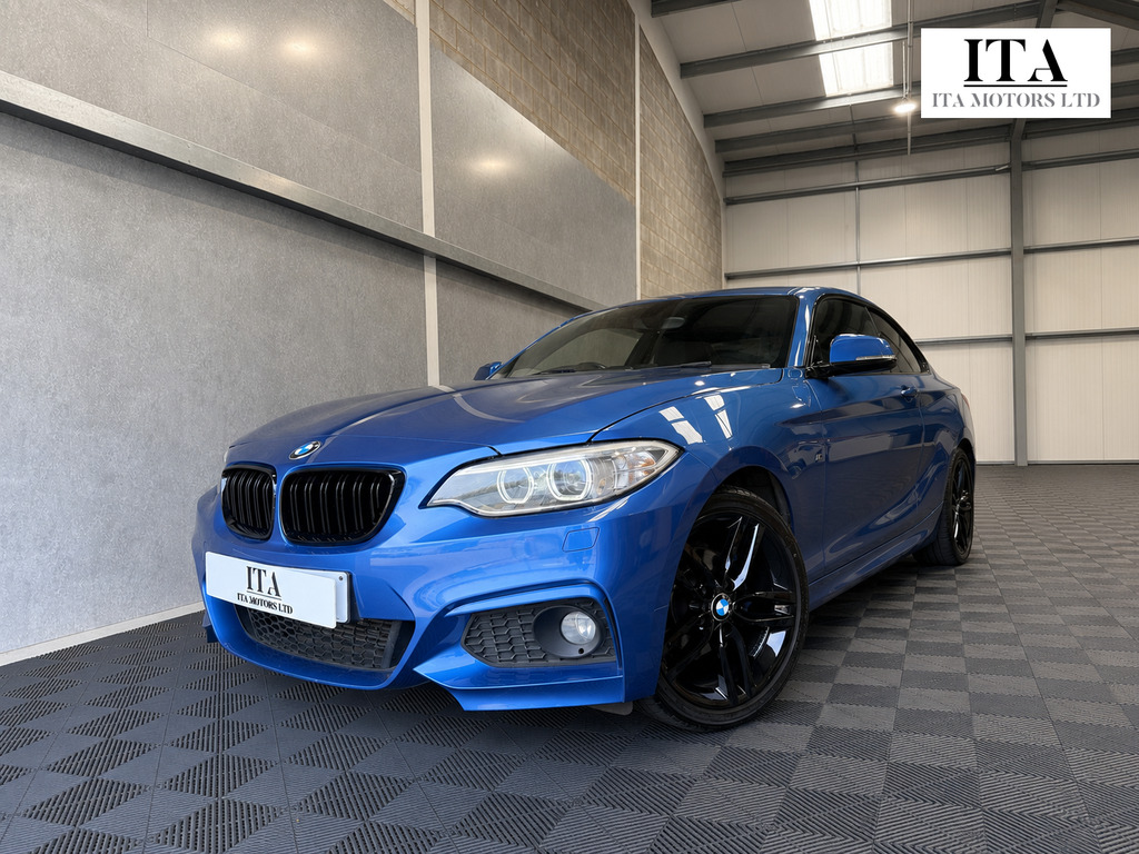 BMW 2 Series Gran Coupe 1.5 218I M Sport Coupe Euro 6 S SO16JXB Blue #4