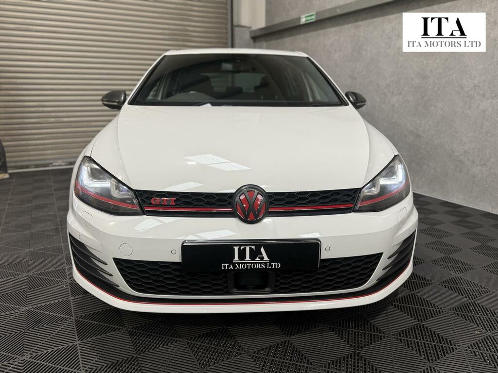 Volkswagen Golf Gti White #3