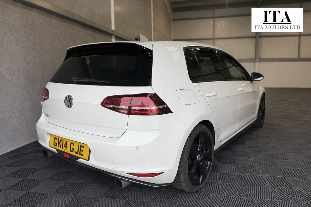 Volkswagen Golf Gti White #6