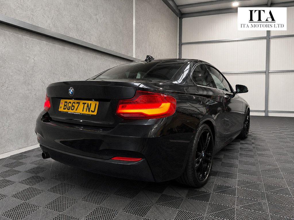 BMW 2 Series Gran Coupe 1.5 218I M Sport Coupe Euro 6 S Black #4