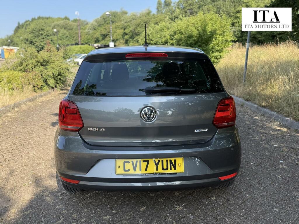 Volkswagen Polo 1.0 Bluemotion Tech Match Edition Hatchback Pe CV17YUN Grey #4
