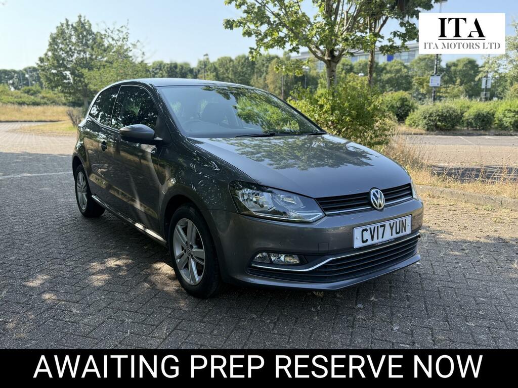 Volkswagen Polo 1.0 Bluemotion Tech Match Edition Hatchback Pe Grey