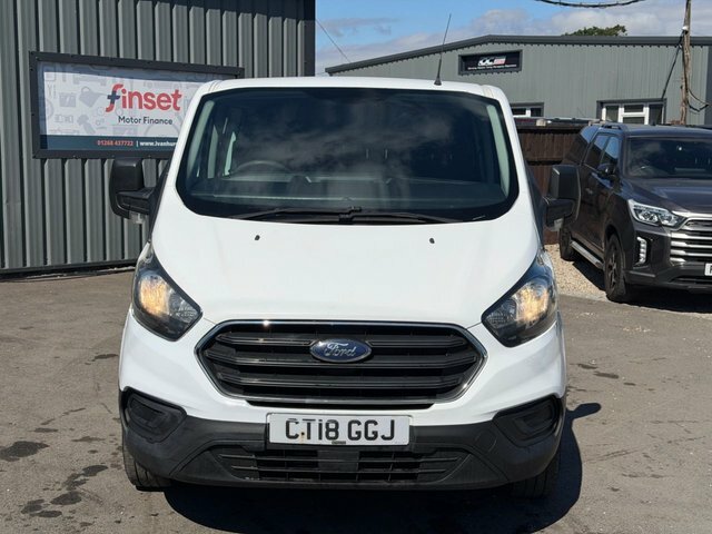 Ford Transit Custom 2.0 320 Ecoblue Crew Van Double Cab Man CT18GGJ White #6