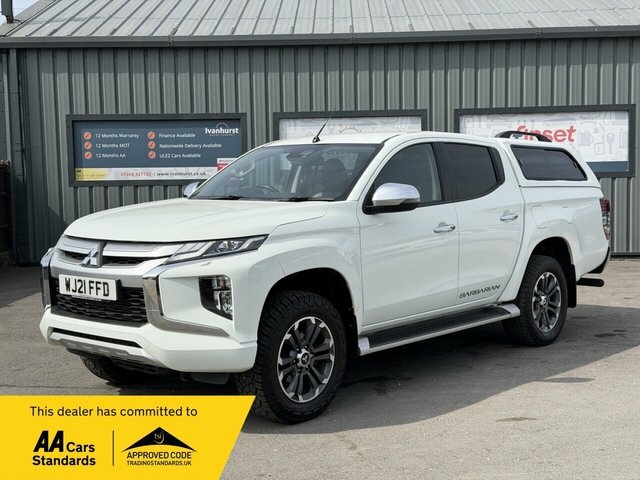 Mitsubishi L200 2.2 Di-d Dc Barbarian Pickup Double Cab White