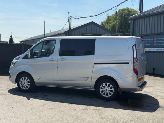Ford Transit Custom 2.0 300 Ecoblue Limited Panel Van Manua Silver #5