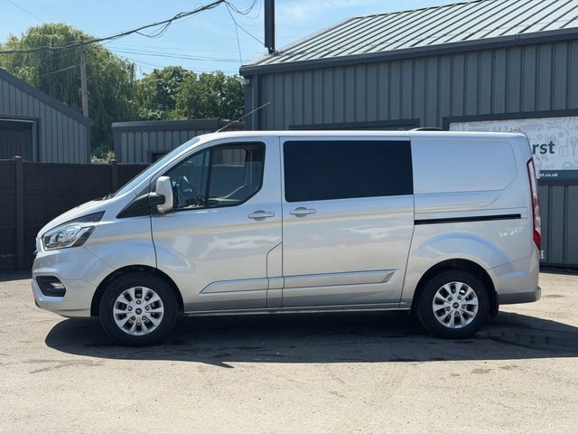 Ford Transit Custom 2.0 300 Ecoblue Limited Panel Van Manua Silver #2
