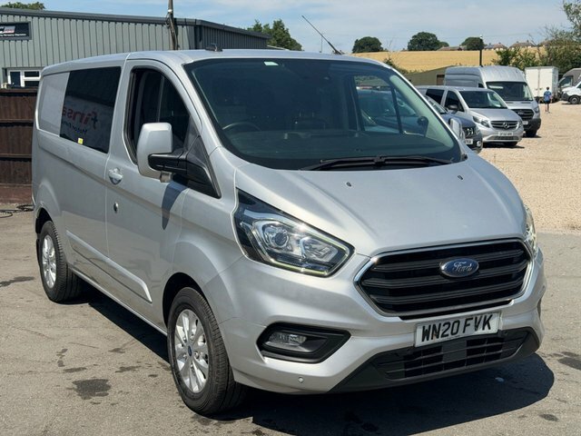 Ford Transit Custom 2.0 300 Ecoblue Limited Panel Van Manua Silver #6