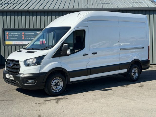 Ford Transit Custom 2.0 350 Ecoblue Leader Panel Van White
