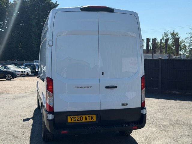 Ford Transit Custom 2.0 350 Ecoblue Leader Panel Van White #4
