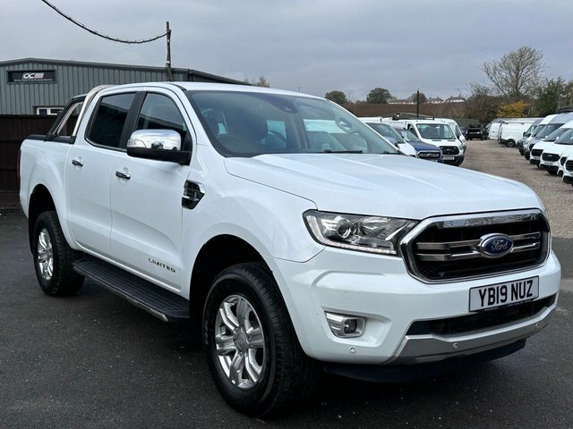 Ford Ranger 2.0 Ecoblue Limited Pickup Double Cab M White #4