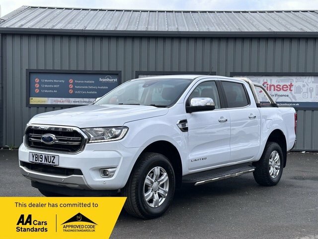 Ford Ranger 2.0 Ecoblue Limited Pickup Double Cab M White
