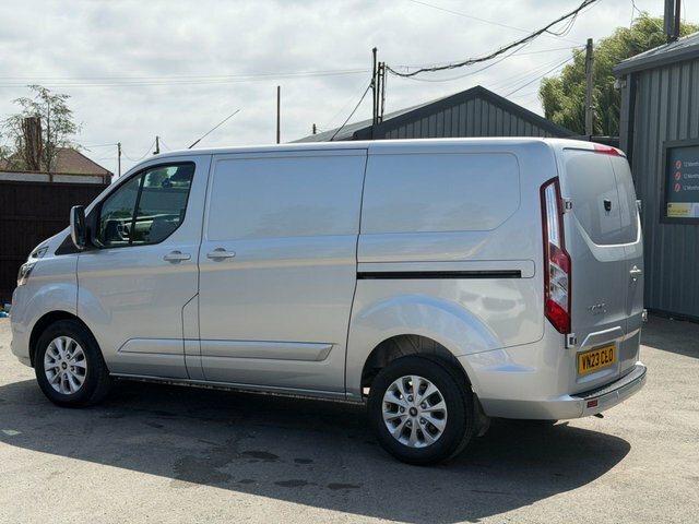 Ford Transit Custom 2.0 280 Ecoblue Limited Panel Van Manua VN23CLO Silver #5