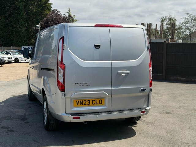 Ford Transit Custom 2.0 280 Ecoblue Limited Panel Van Manua VN23CLO Silver #4