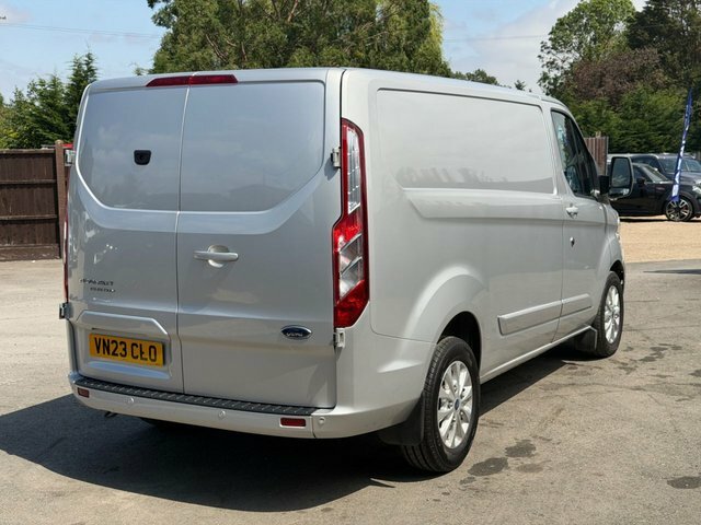Ford Transit Custom 2.0 280 Ecoblue Limited Panel Van Manua VN23CLO Silver #6