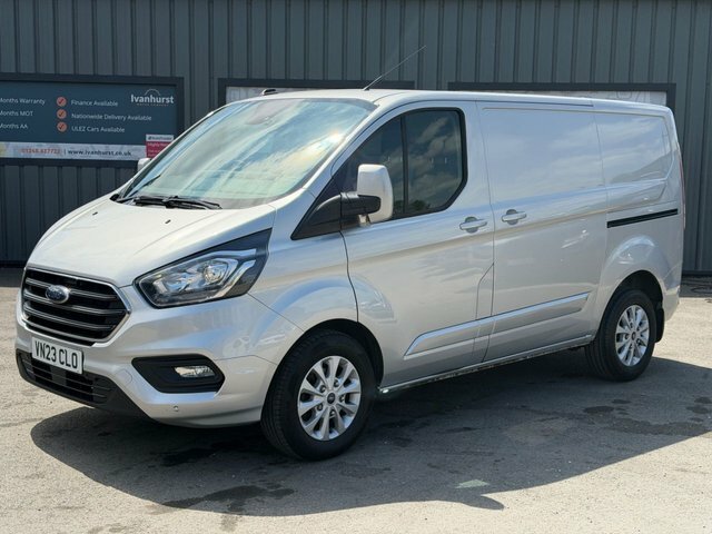 Ford Transit Custom 2.0 280 Ecoblue Limited Panel Van Manua VN23CLO Silver