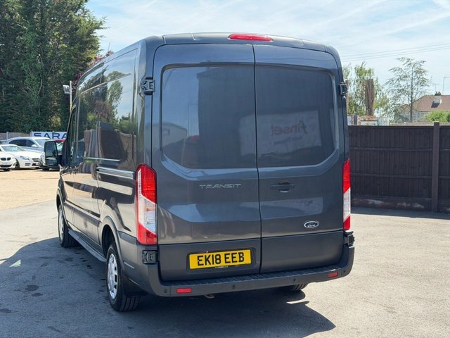 Ford Transit Custom 2.0 290 Ecoblue Panel Van Fwd L2 EK18EEB Grey #4